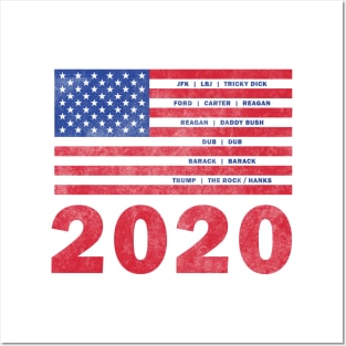2020 We Have a Winner...The Rock (Distressed) Posters and Art